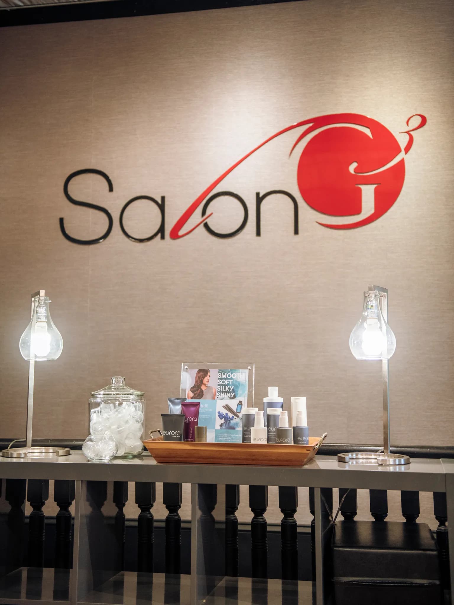 Inside SalonG3 located in Old Town Auburn, CA